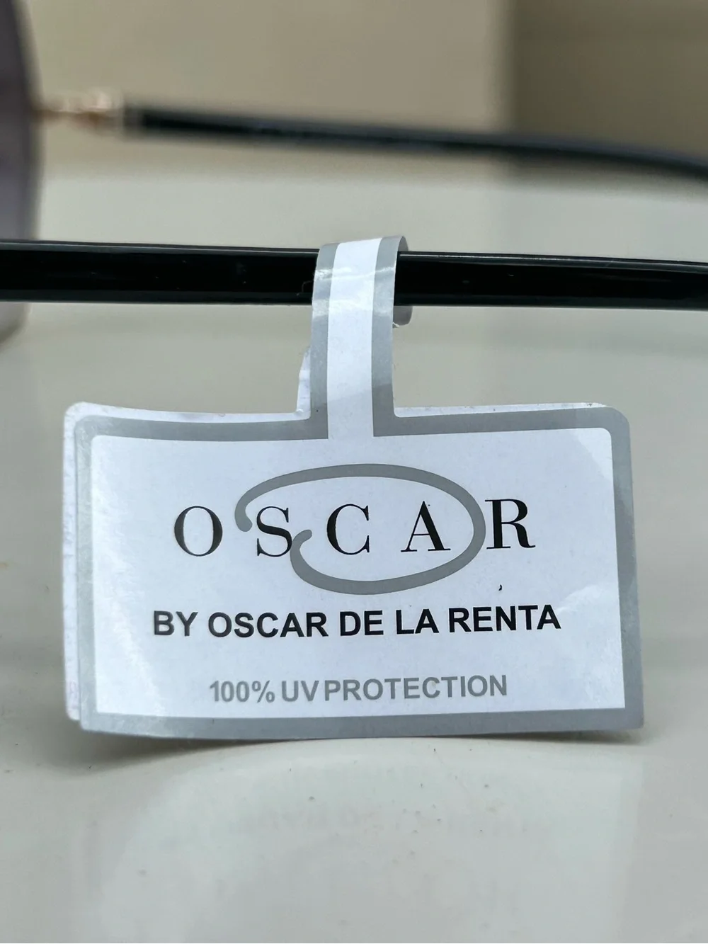 Oscar De La Renta, women’s Oversized Gradient Black Frame Sunglasses